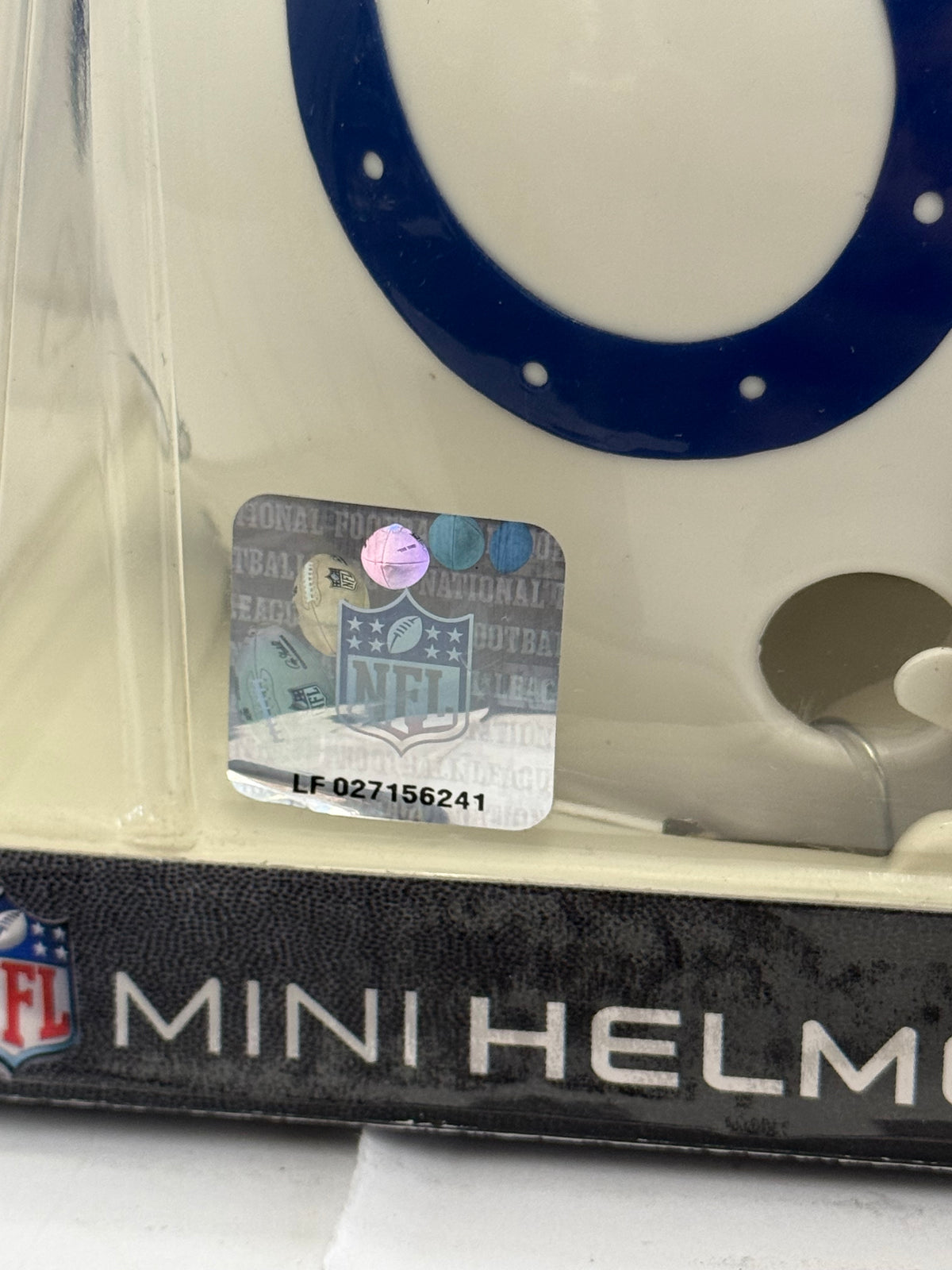 Peyton Manning Signed Indianapolis Colts Mini Helmet Steiner Sports W/ COA