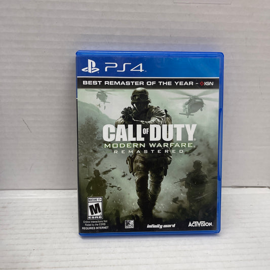 Call of Duty: Modern Warefare - Remastered - Sony PlayStation