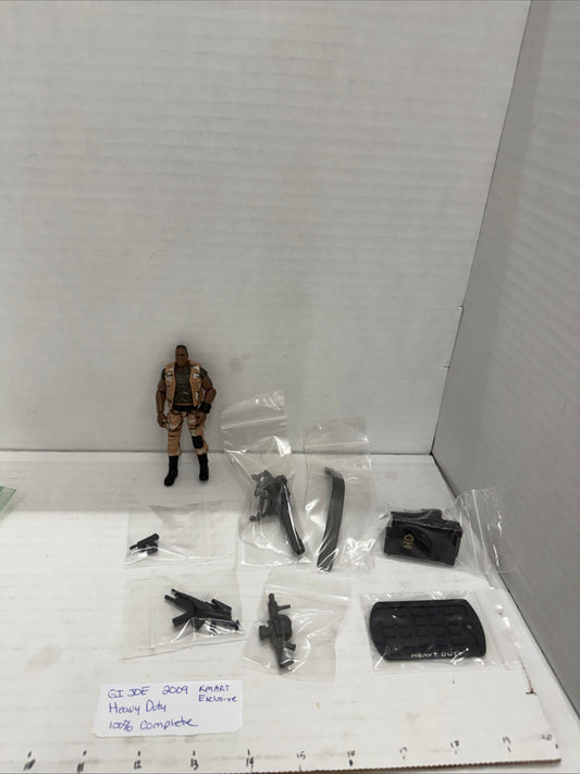 GI Joe Rise of Cobra Heavy Duty v12 Kmart 4 pack ROC 3.75"