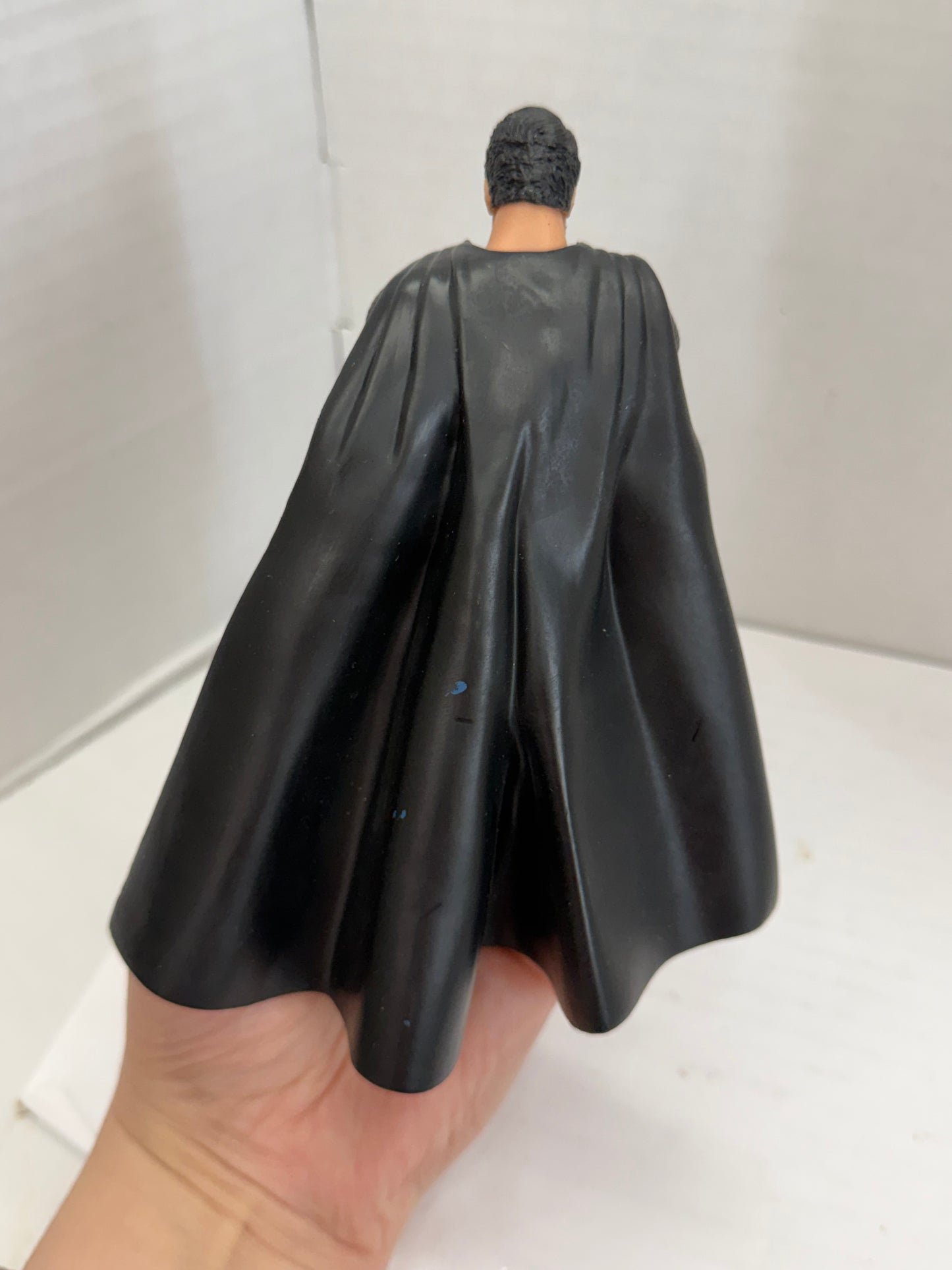 DC Man of Steel Movie Masters Superman Black Suit 6" Action Figure Mattel 2013
