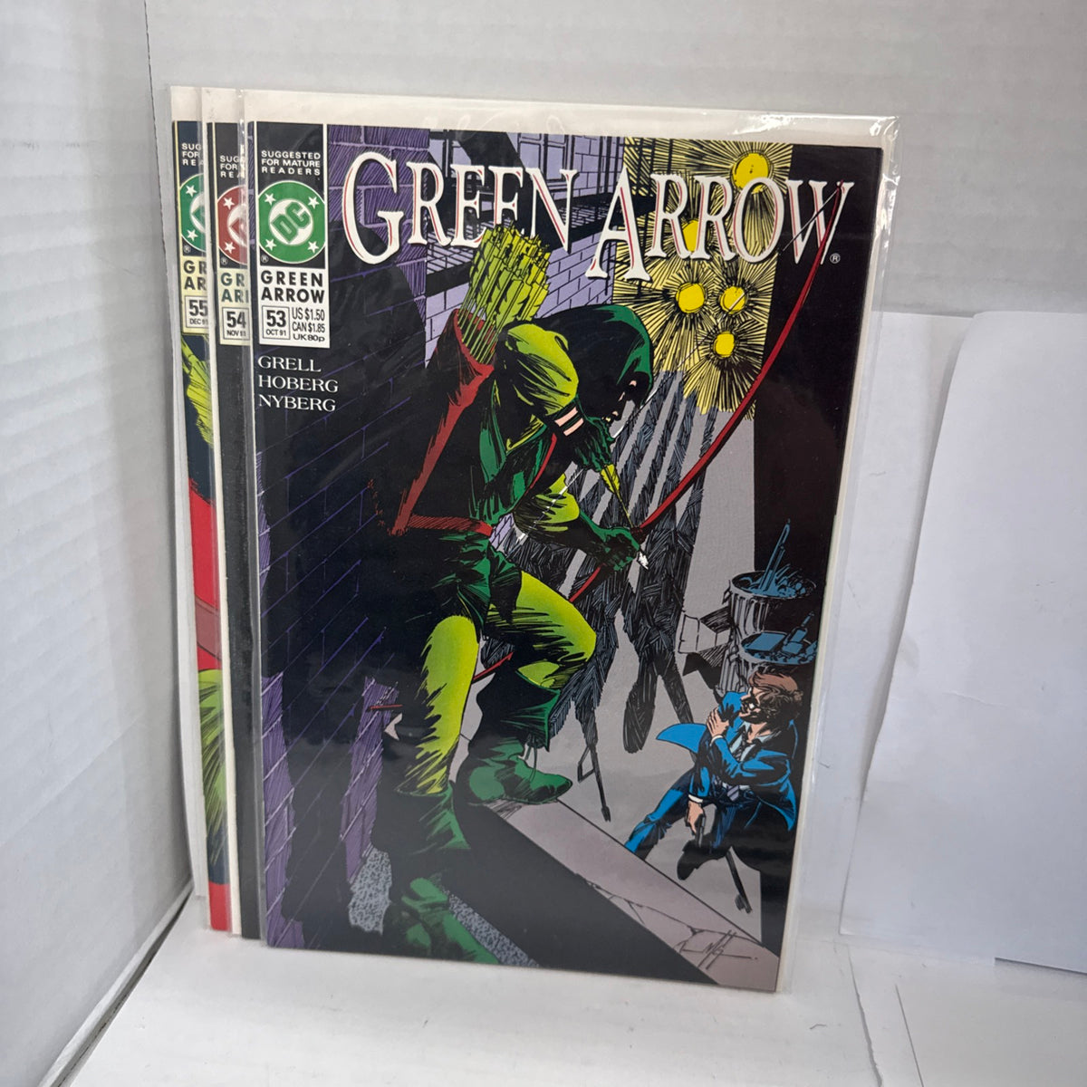 GREEN ARROW #43-55  (1991) DC COMICS RUN LOT OF 14. Grell Cowan Wray
