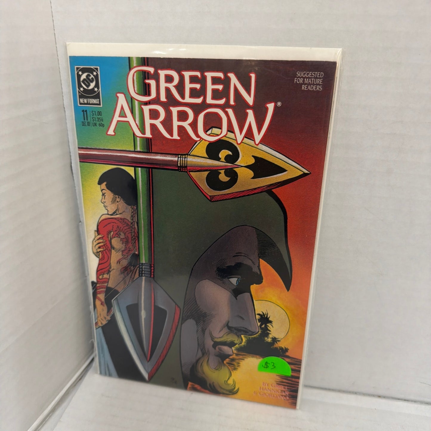 Green Arrow #1-#11 DC Comics 1988 Entire Run