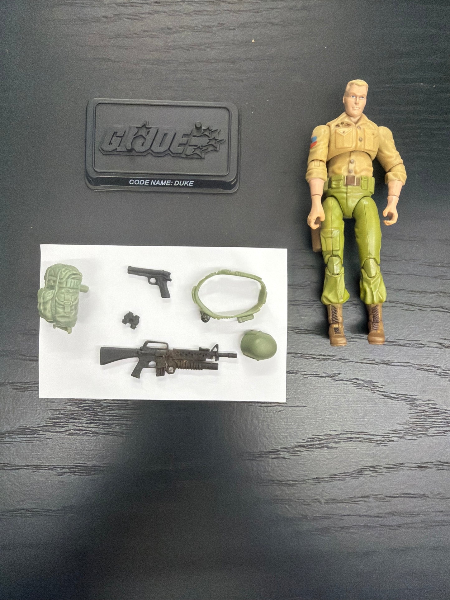 2007 GI JOE 25TH ANNIVERSARY DUKE LOOSE COMPLETE FIGURE