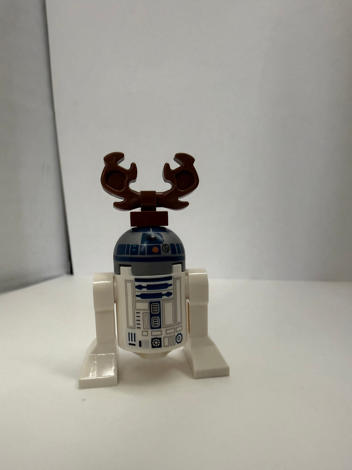 LEGO Star Wars Christmas - Rare - R2-D2 Reindeer Minifig From 75146