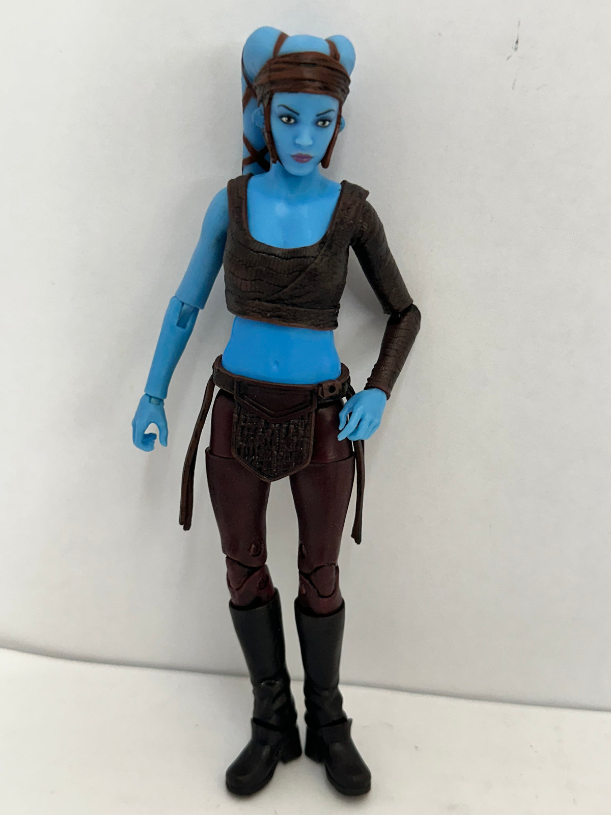 Star Wars Black Series Aayla Secura Complete 6" Figure Attack Of The Clones 2022