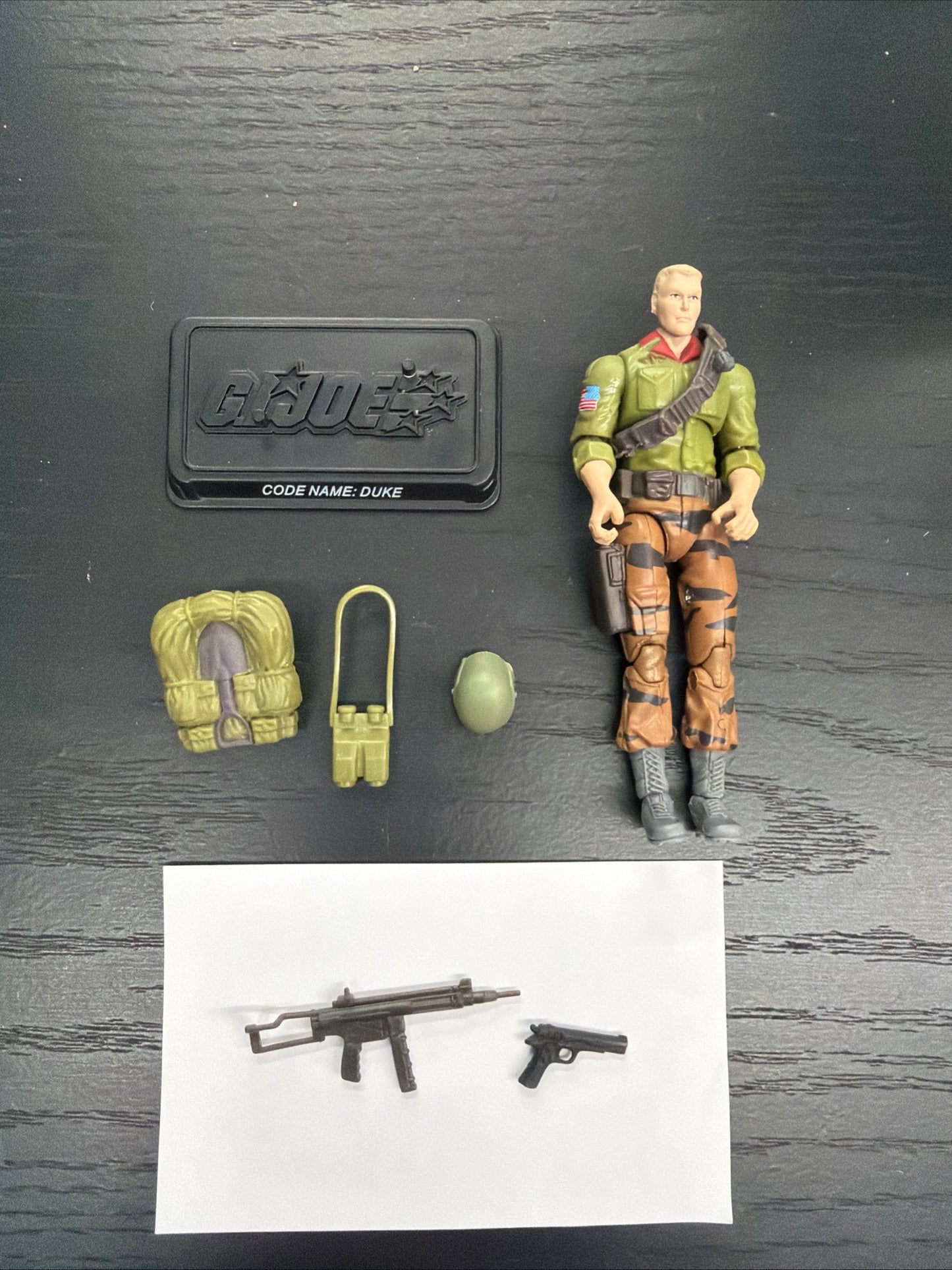 Duke Tiger Force 25th G.I. JOE COBRA LOOSE Complete