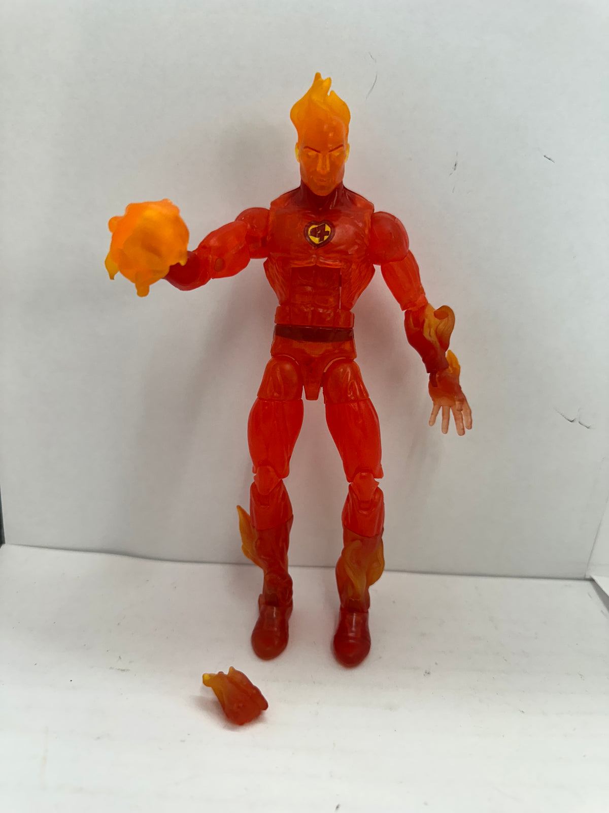 Hasbro Marvel Legends Walgreens Ex Fantastic Four Human Torch Action Figure 6”