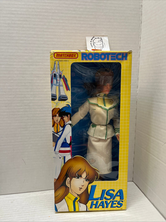 VINTAGE Robotech Lisa Hayes Doll NEW IN BOX! 1985 Matchbox