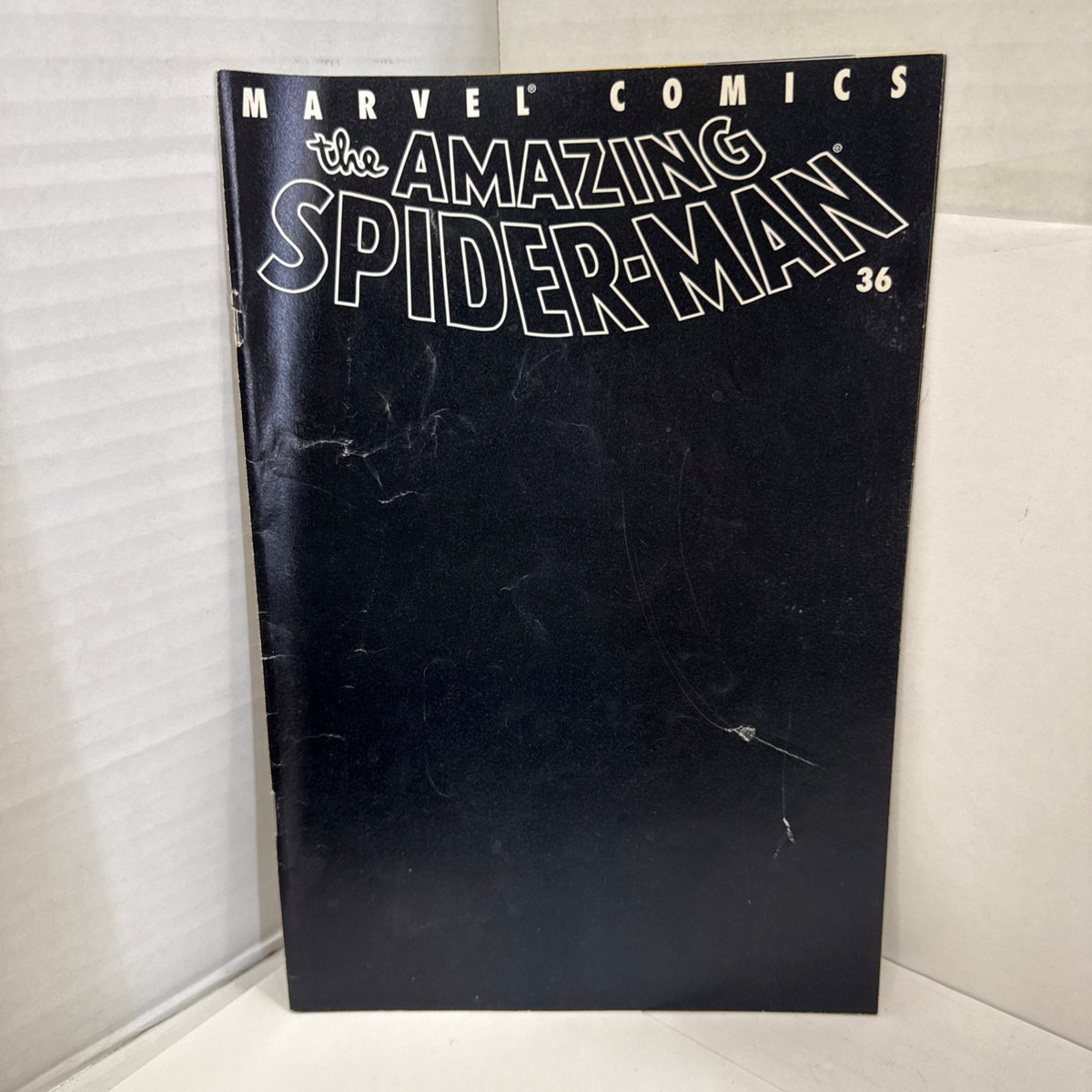 AMAZING SPIDER-MAN #36  9/11 World Trade Center Story (cover Damage)