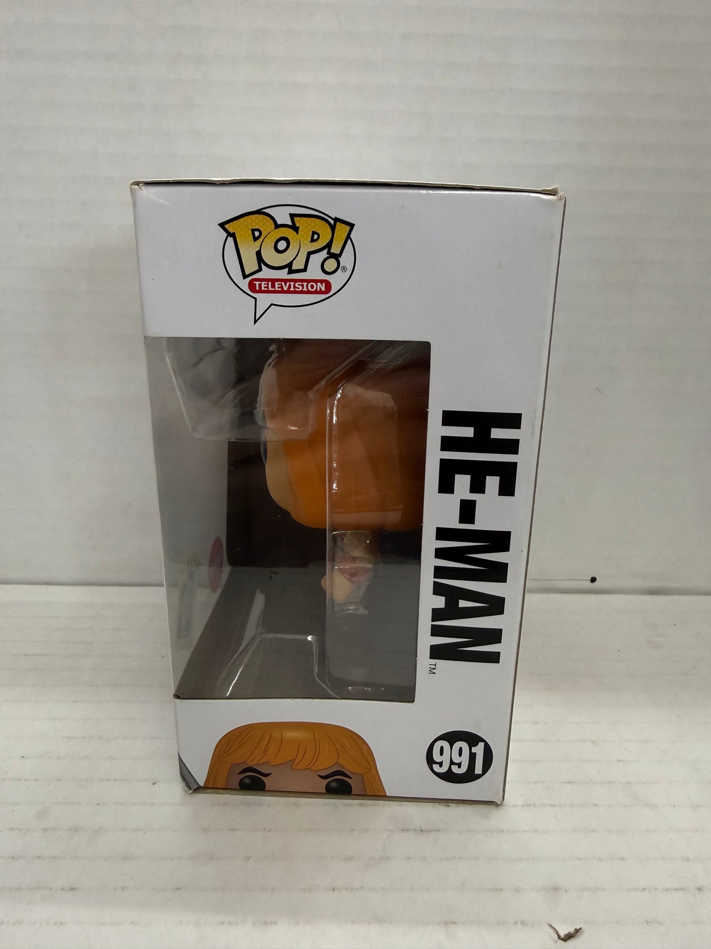 Funko Pop! He-Man #991 Masters of the Universe Flocked Insider Club W/ Protector