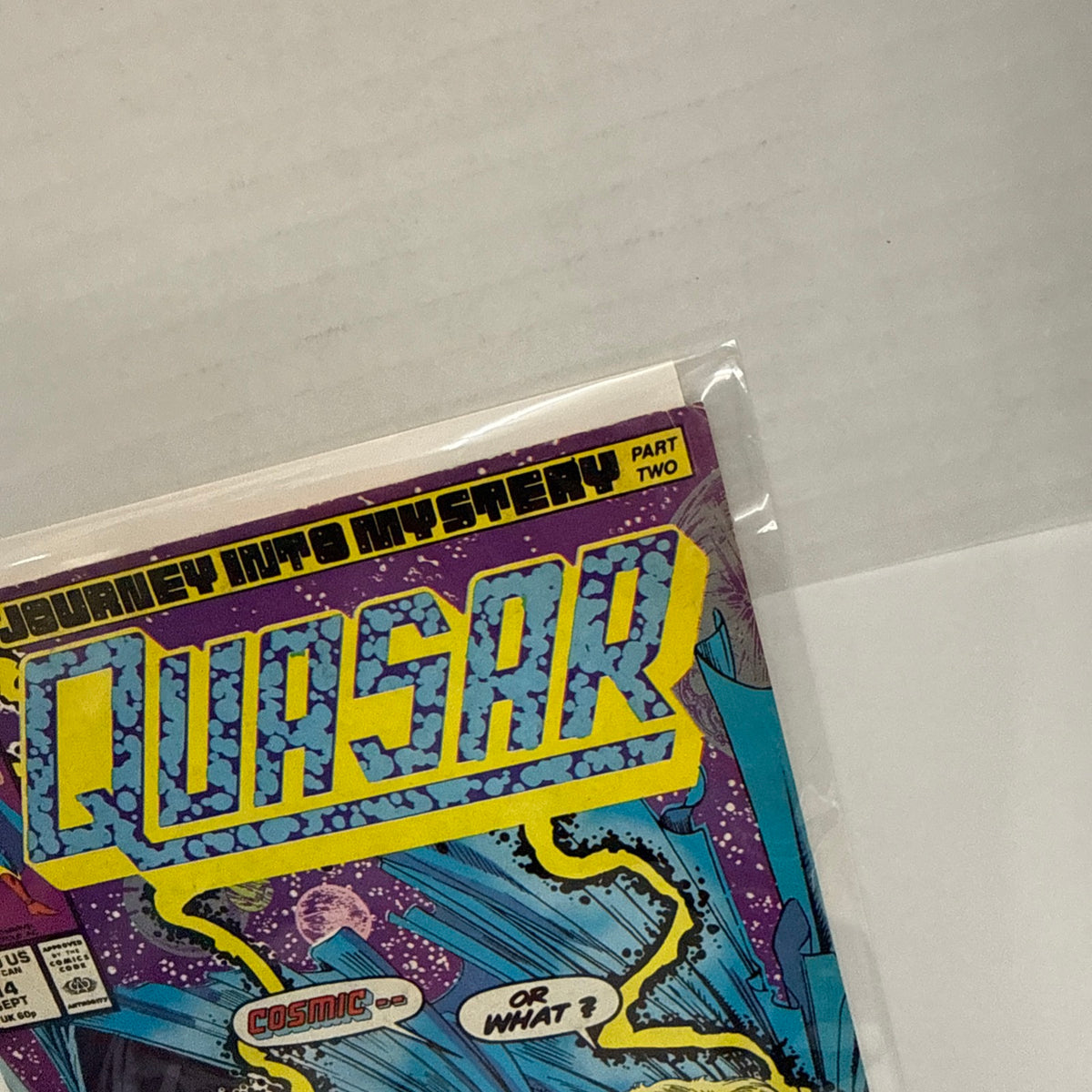 QUASAR #14 NEWSSTAND Marvel 1992 ICONIC Tod McFarlane COVER