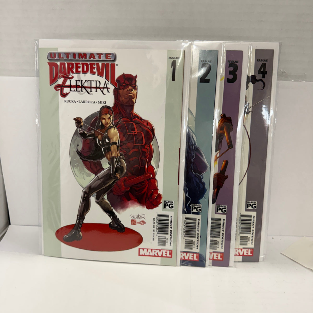 ULTIMATE DAREDEVIL AND ELEKTRA #1-4 2003 MARVEL BAGGED/BOARDED