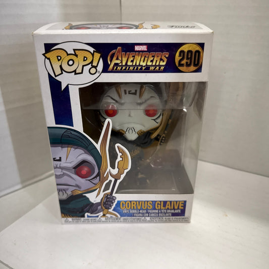 Funko POP! Marvel Avengers: Infinity War Corvus Glaive #290 NOT MINT