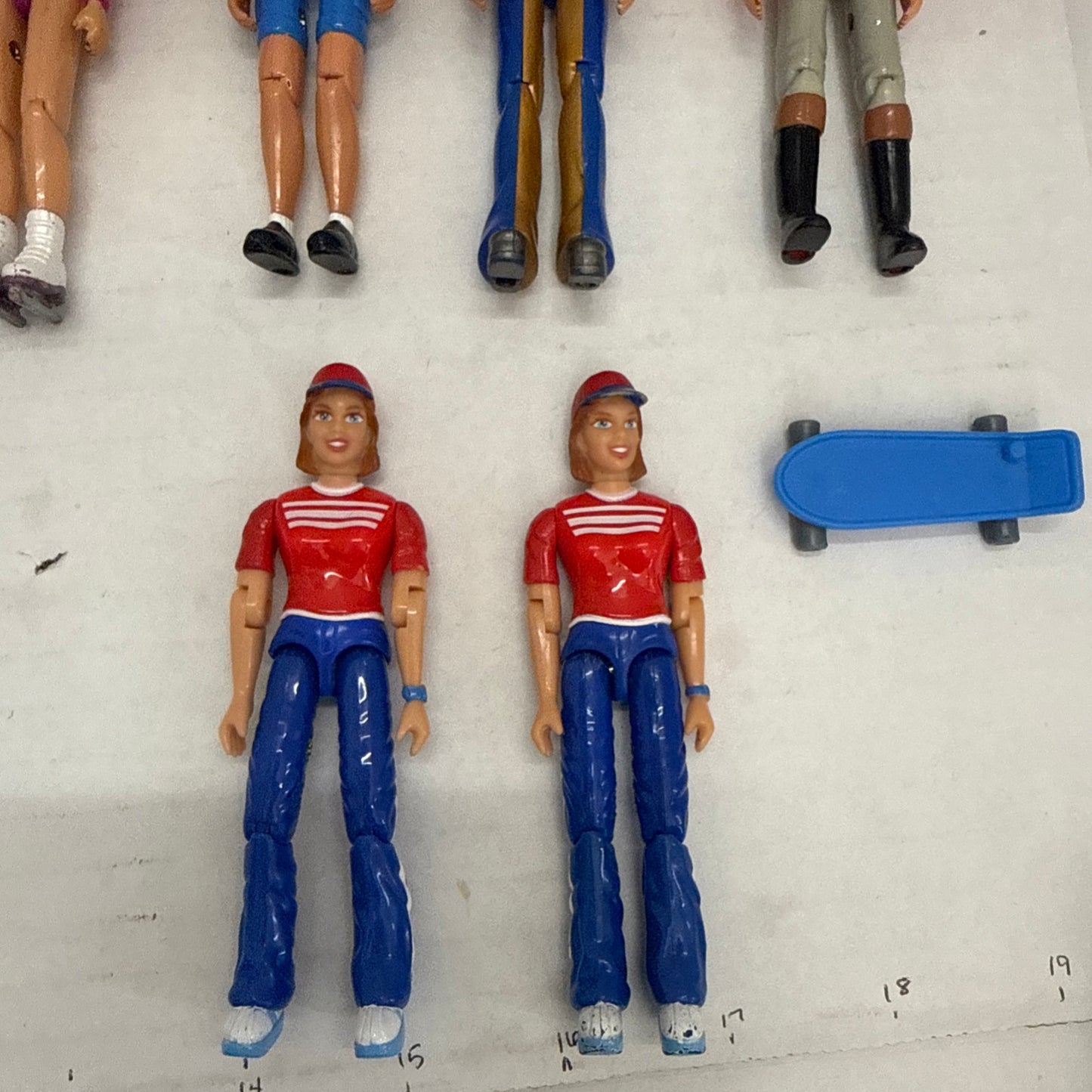 Vintage 1999 Lanard WOW Girls Action Figures - Lot Of 13 With Accessories!