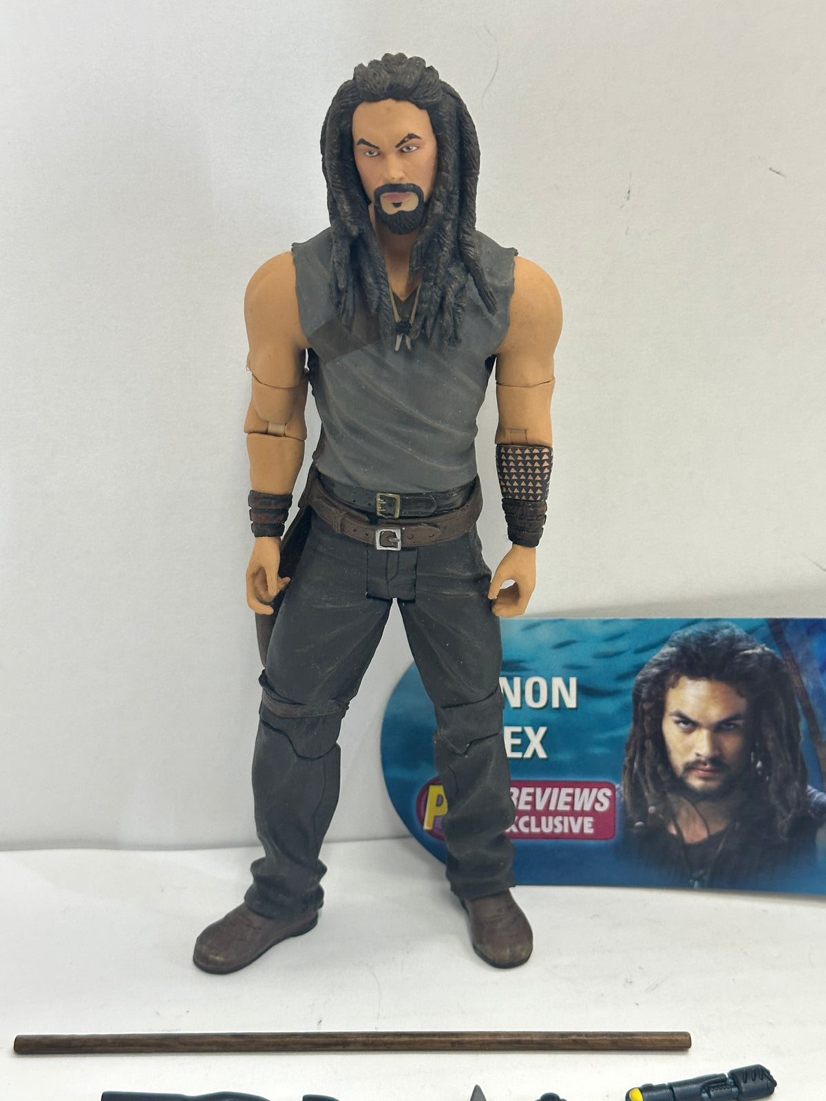 RONON DEX (JASON MOMOA) STARGATE ATLANTIS 7" ACTION FIGURE DIAMOND SELECT TOYS