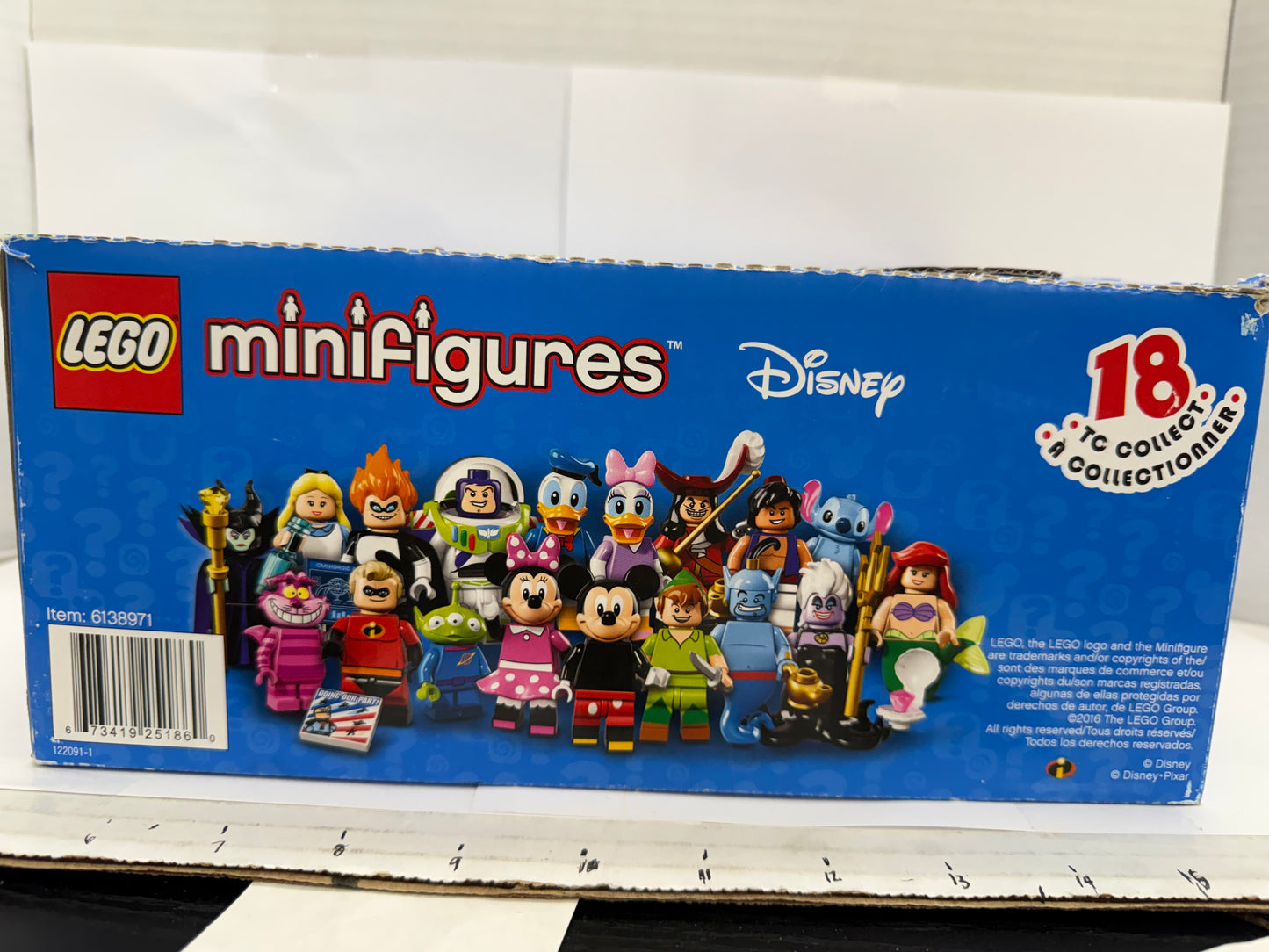 LEGO Minifigures DISNEY Series 1 Case /Box Of 60 Minifigures