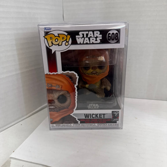 Funko Pop! Star Wars Return of the Jedi 40th Anniversary Wicket Pop! Figure #608