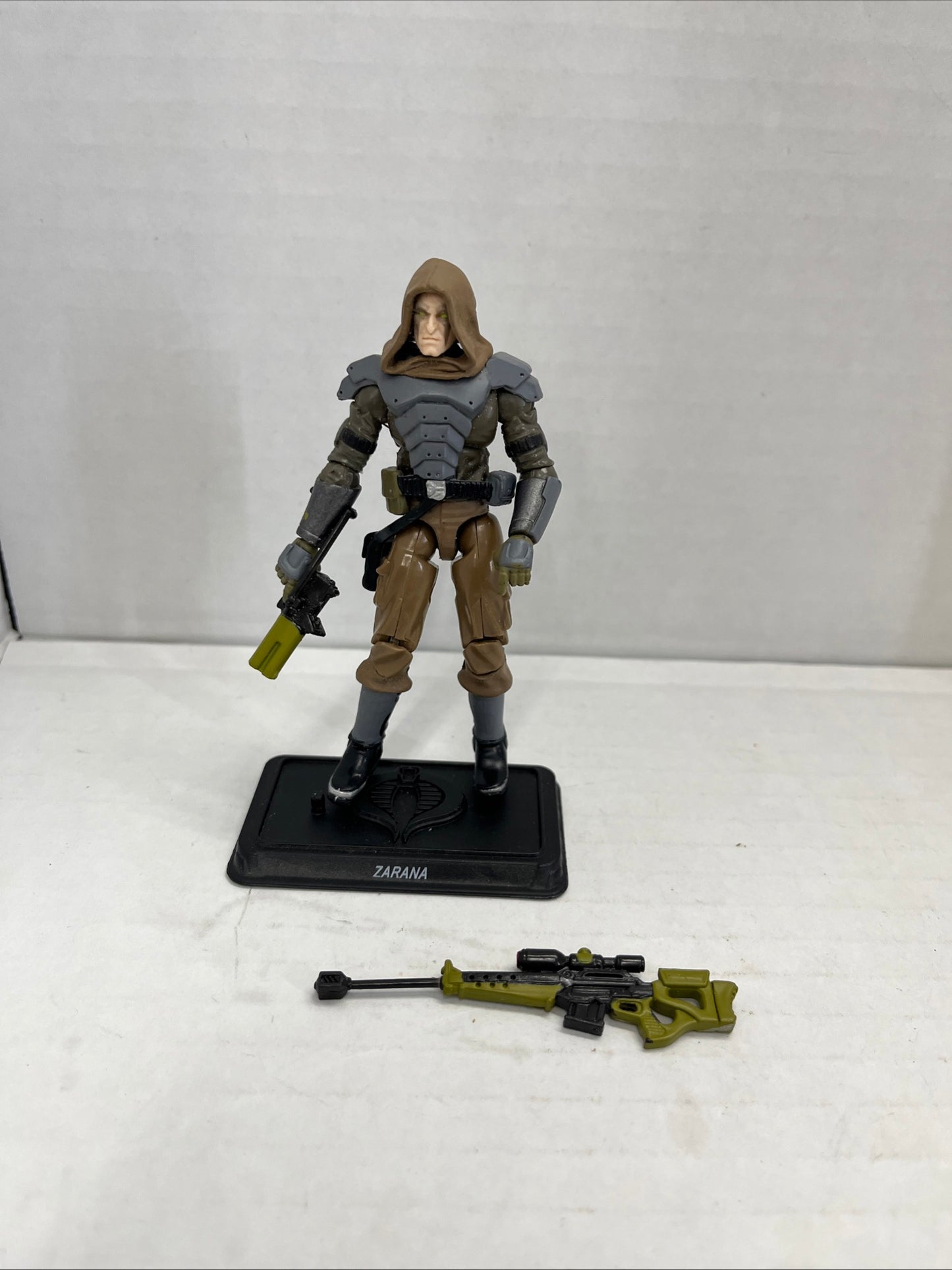 2010 GI JOE RESOLUTE ZARTAN V19 LOOSE COMPLETE FIGURE
