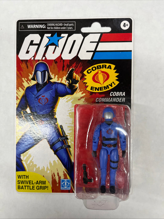 2023 Cobra Commander 3.75" O-Ring Haslab Skystriker GI Joe Ships Fast!