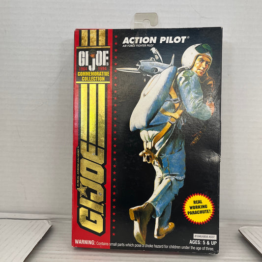 Vintage 1993 Hasbro G.I. Joe Action Pilot Air Force Fighter Figure Toy Misb
