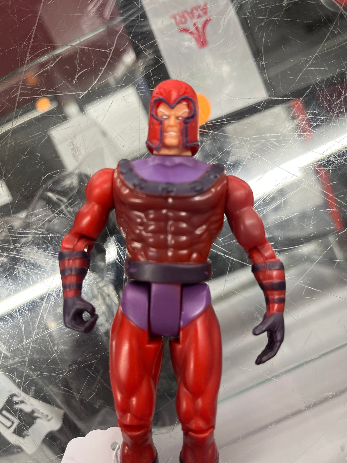 Marvel Uncanny X-Men Magneto Super Spark Action Figure 5" Toy Biz 1992