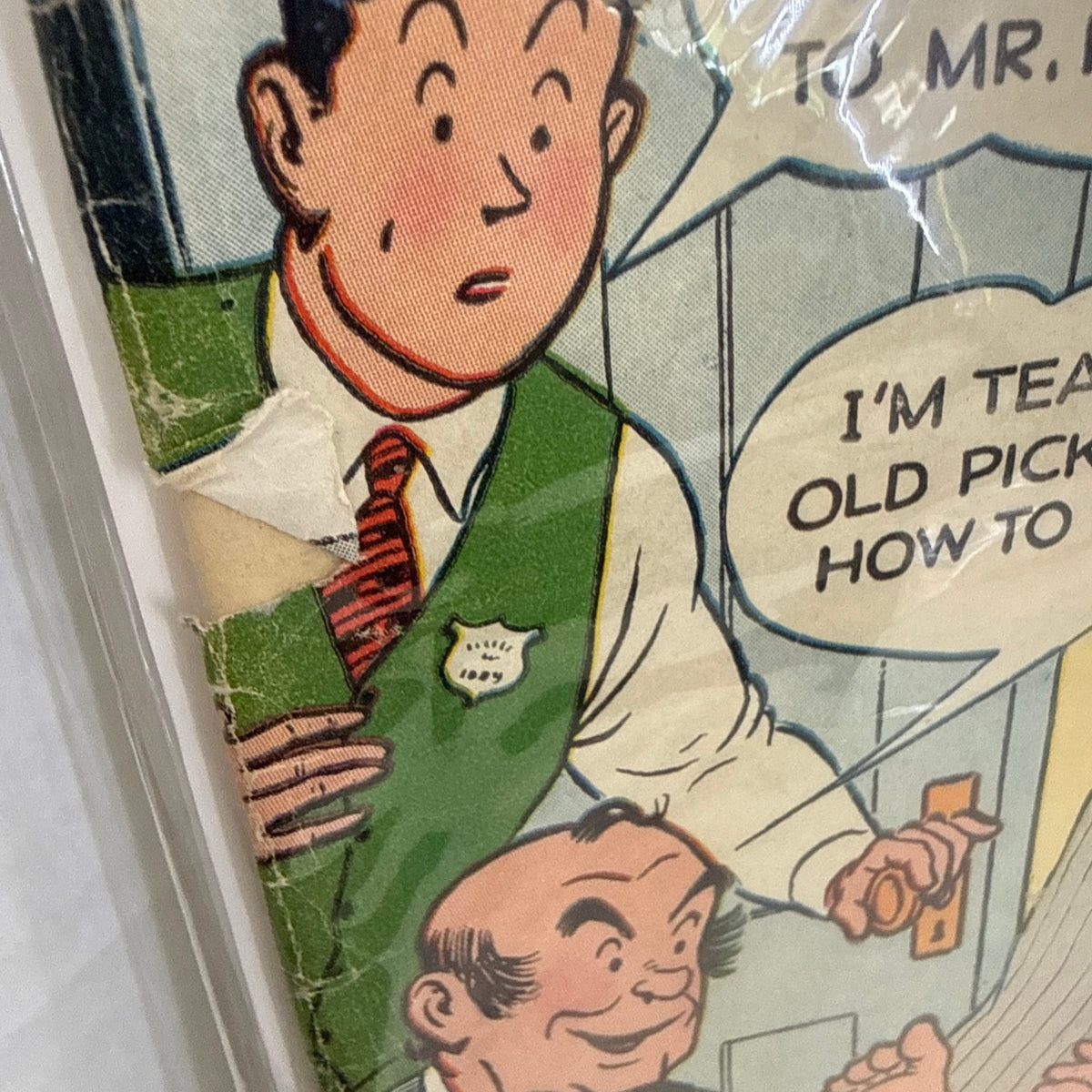 MICKEY FINN #7 LAST ISSUE COLUMBIA (rough Condition)
