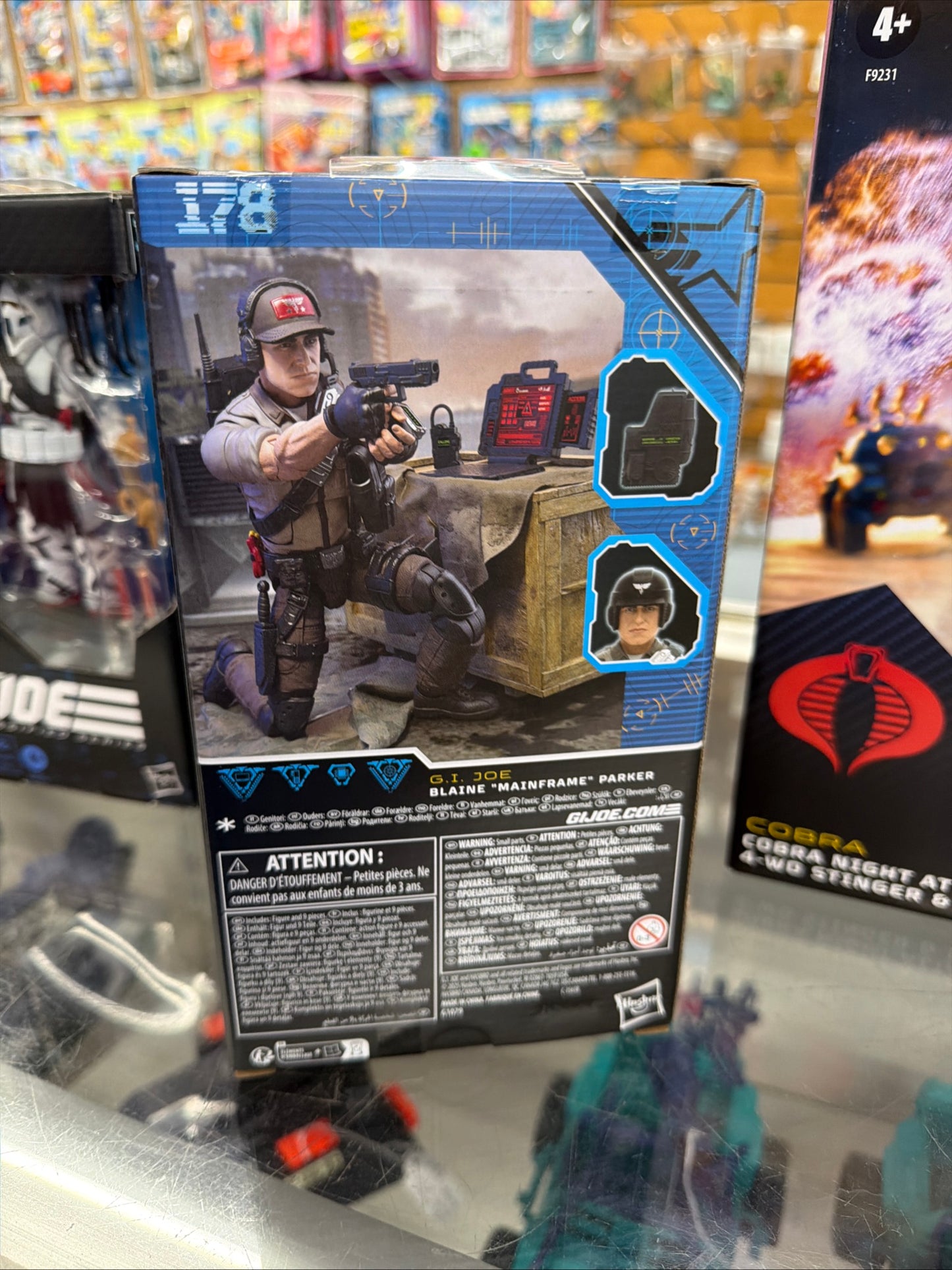 G.I. Joe Classified Series #178 Mainframe 6 Inch Action
