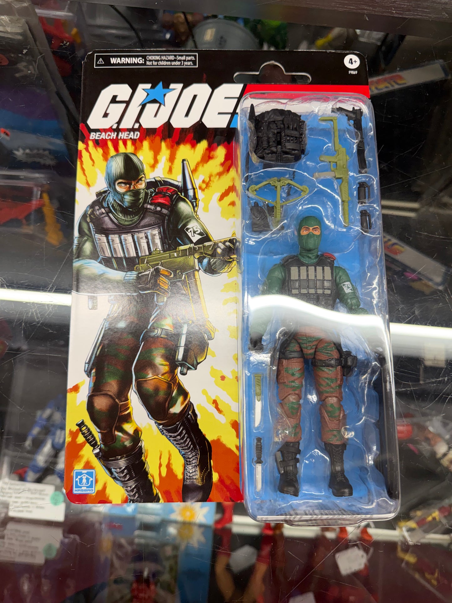 G.I. Joe Classified Series Retro card Beach Head 6" Figure NEW