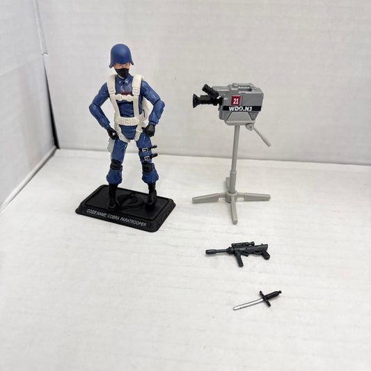 2014 G.I. Joe Cobra CLAWS Trooper loose complete 50th Anniversary paratrooper