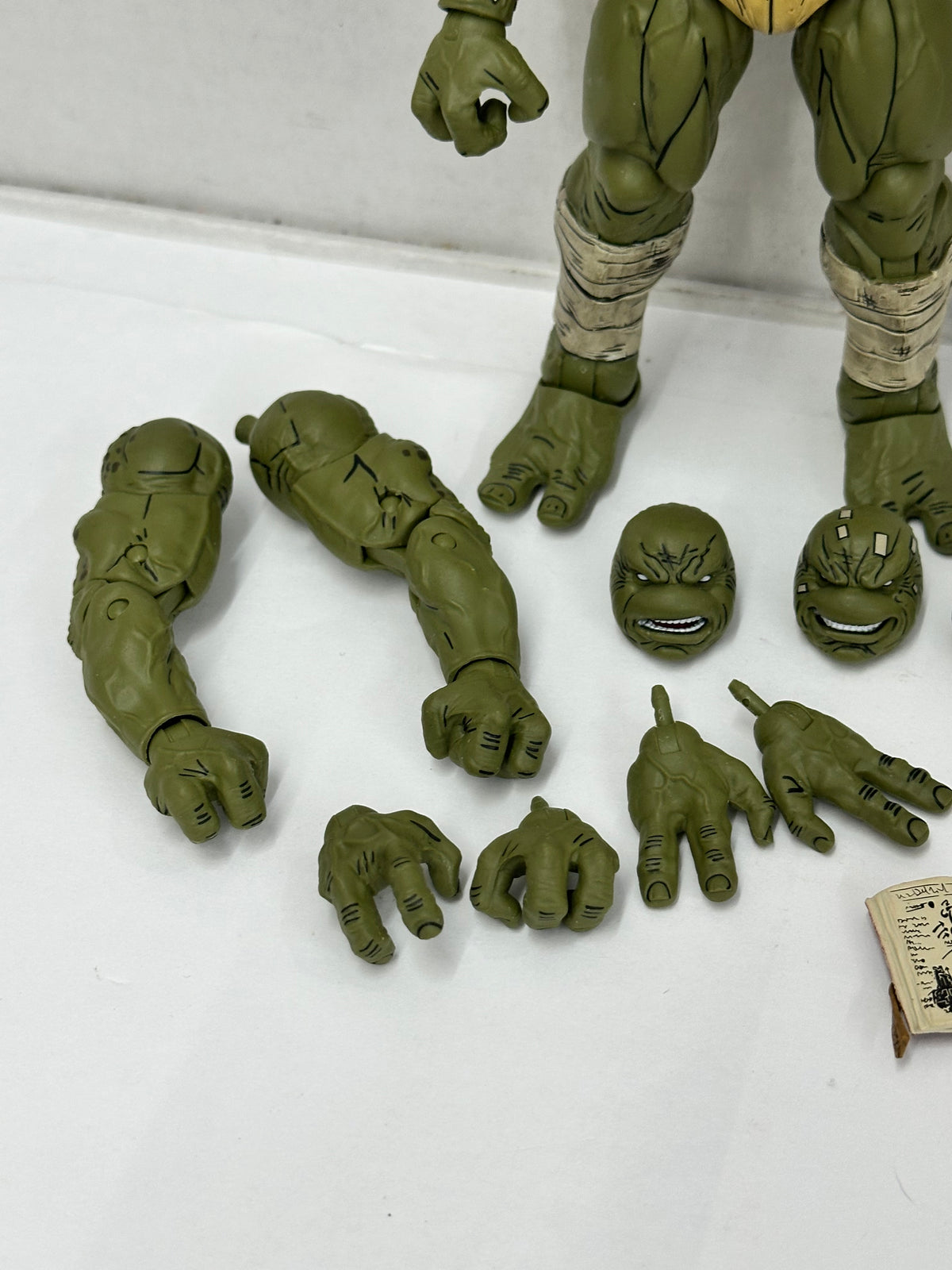 NECA TMNT The Last Ronin Battle Damaged Teenage Mutant Ninja Turtles