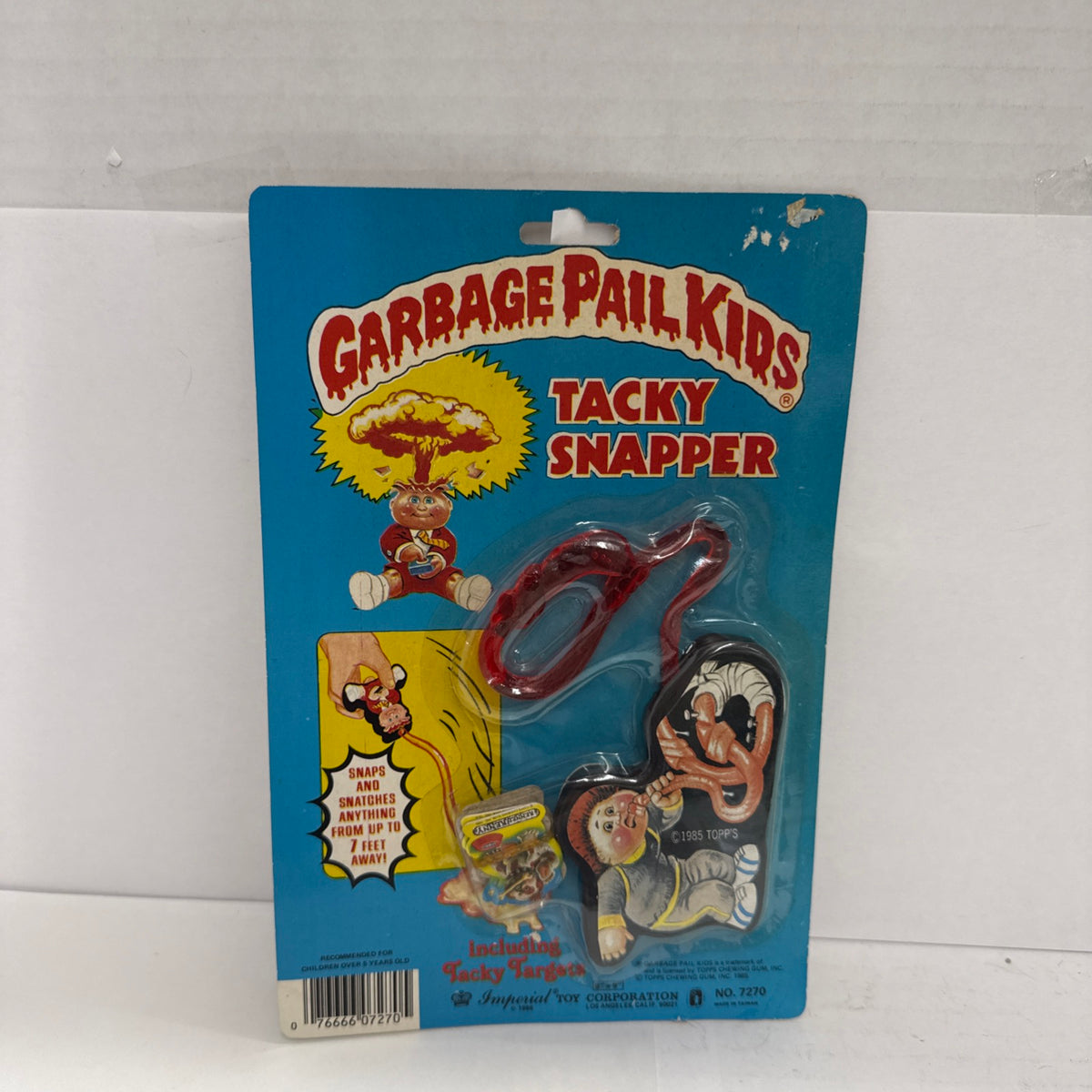 Vintage 1985 Garbage Pail Kids Tacky Snapper Marty Mouthful MOC Sealed