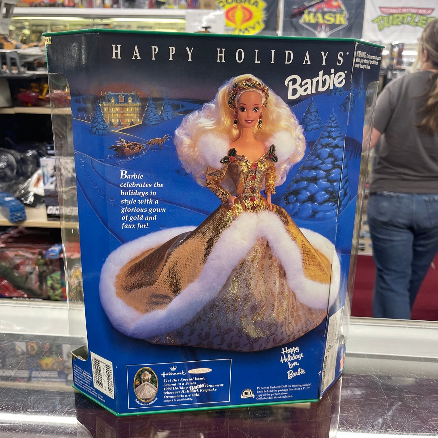 Mattel 1994 Special Edition “Happy Holidays Barbie” 12155, Vintage, NEW & Sealed