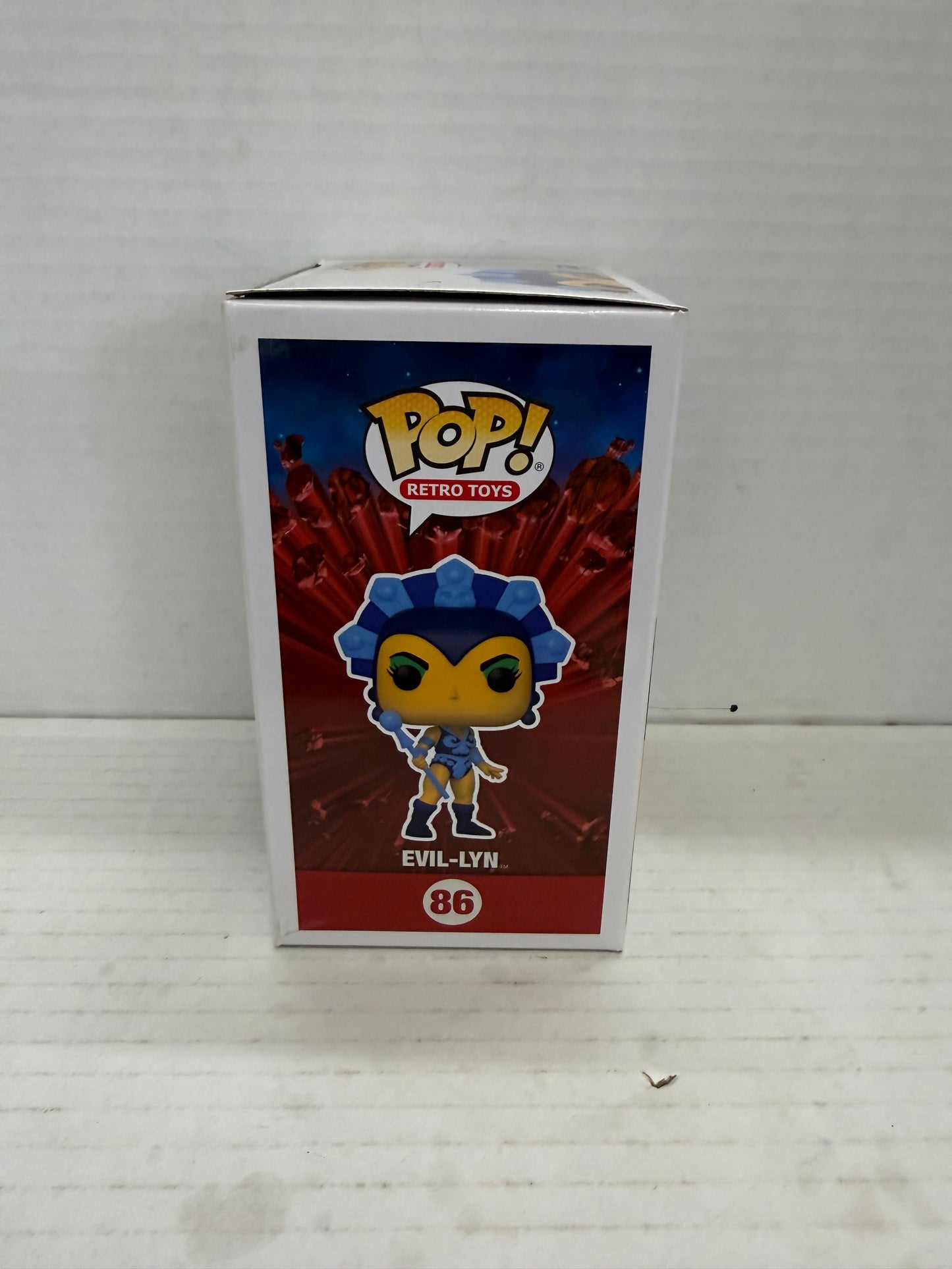 FUNKO POP MASTERS OF THE UNIVERSE EVIL-LYN # 86 GITD GLOWS IN THE DARK TARGET