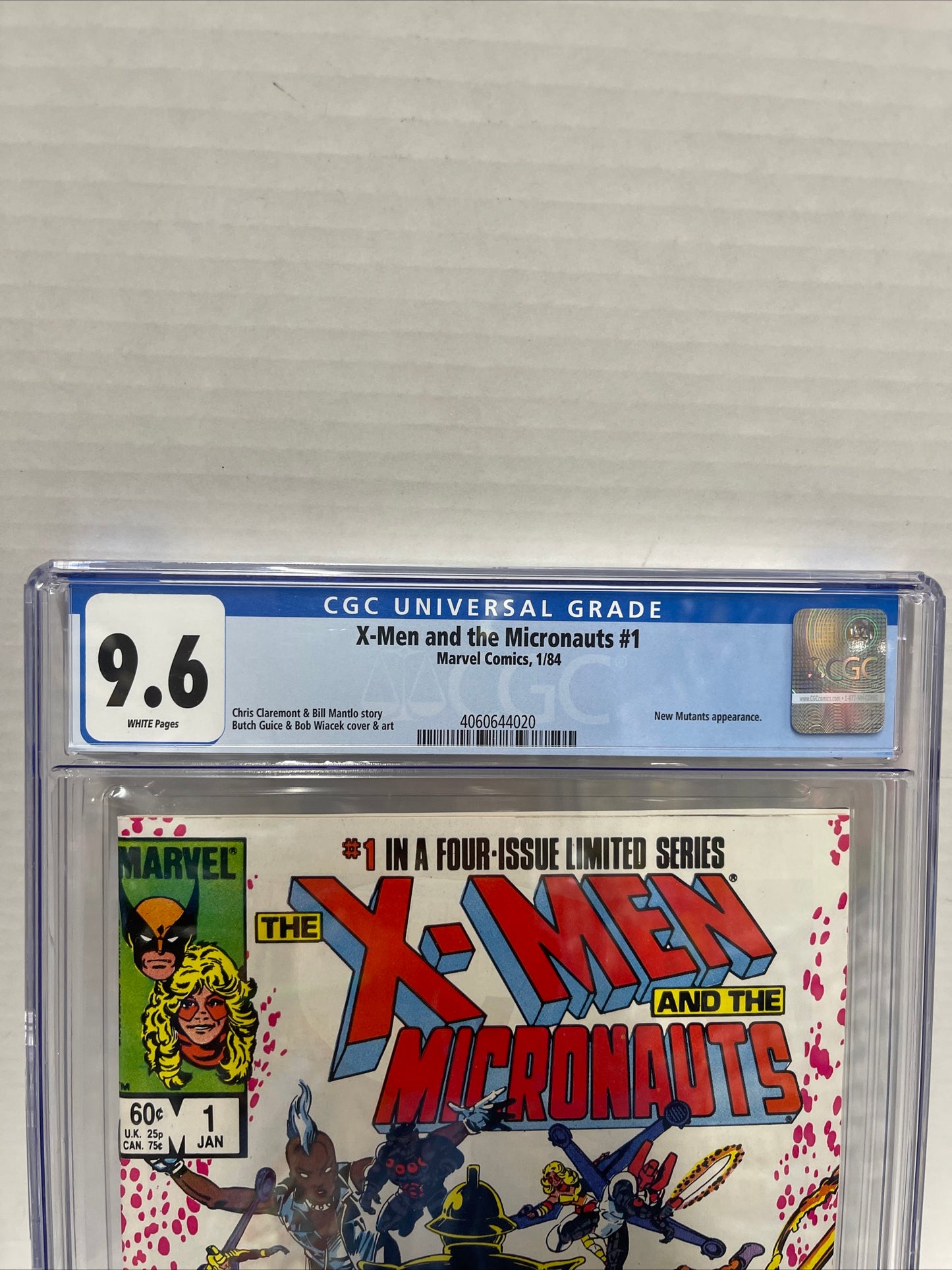 X-Men and the Micronauts #1 - CGC 9.6 Graded - New Mutants appearance
