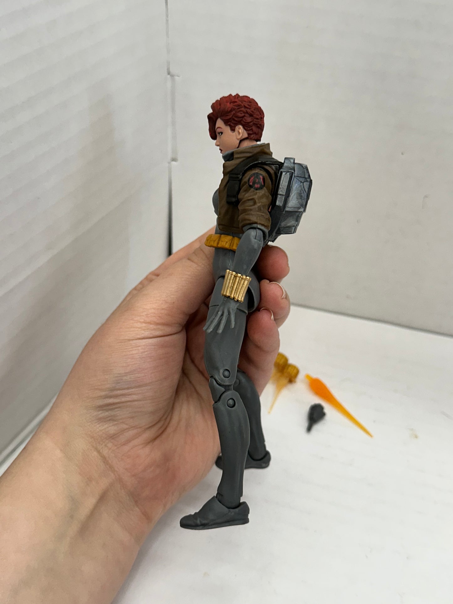 Marvel Legends Series Walmart Exclusive Black Widow Grey Suit Action Figure 6”