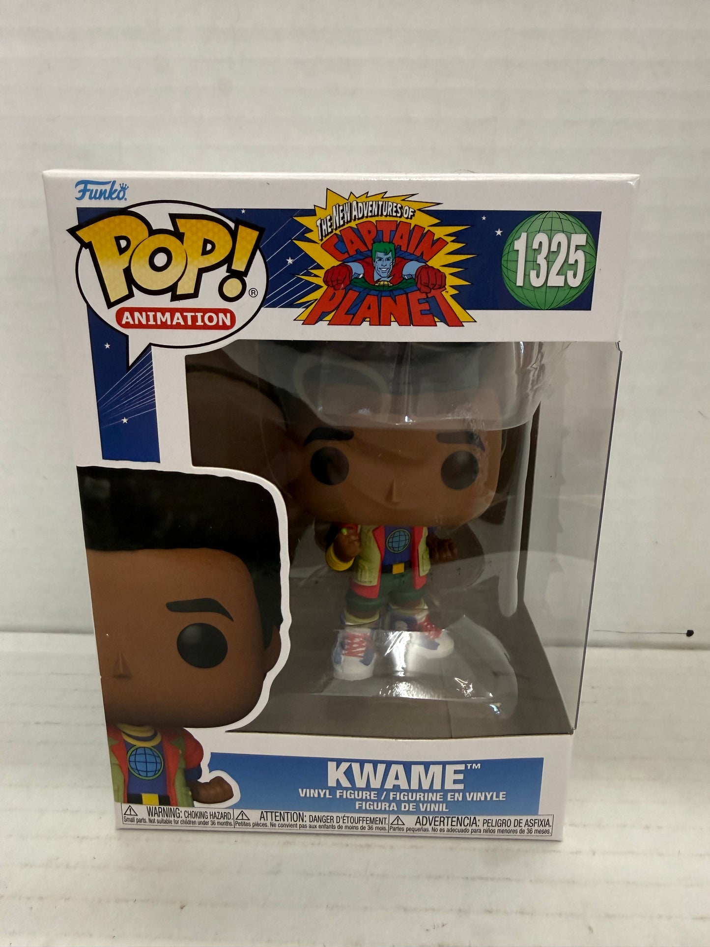 Funko Captain Planet POP Kwame Vinyl Figure NEW