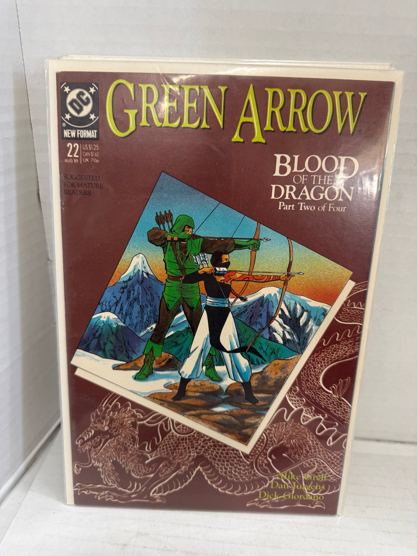 Green Arrow DC 1989 Run Of 14 Comics