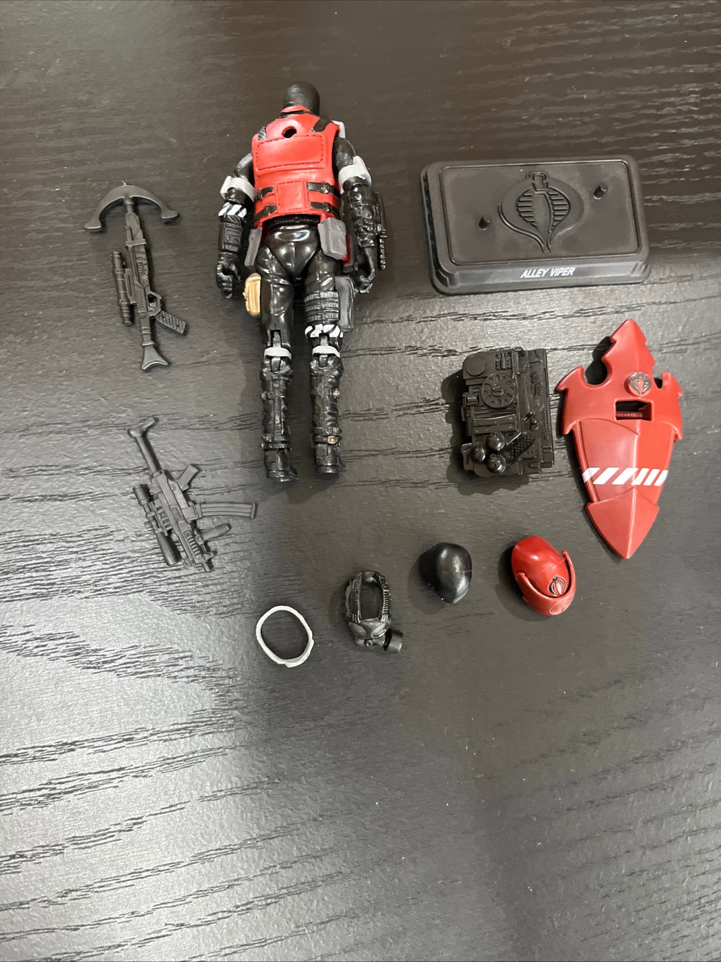 2010 GI JOE POC COBRA ALLEY VIPER V13 LOOSE COMPLETE FIGURE