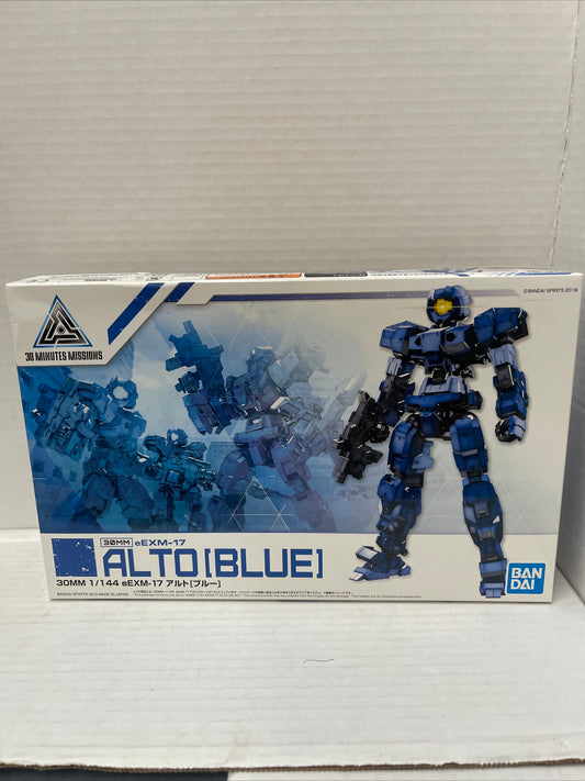 Bandai 30MM 1/144 eEXM-17 Alto [Blue]