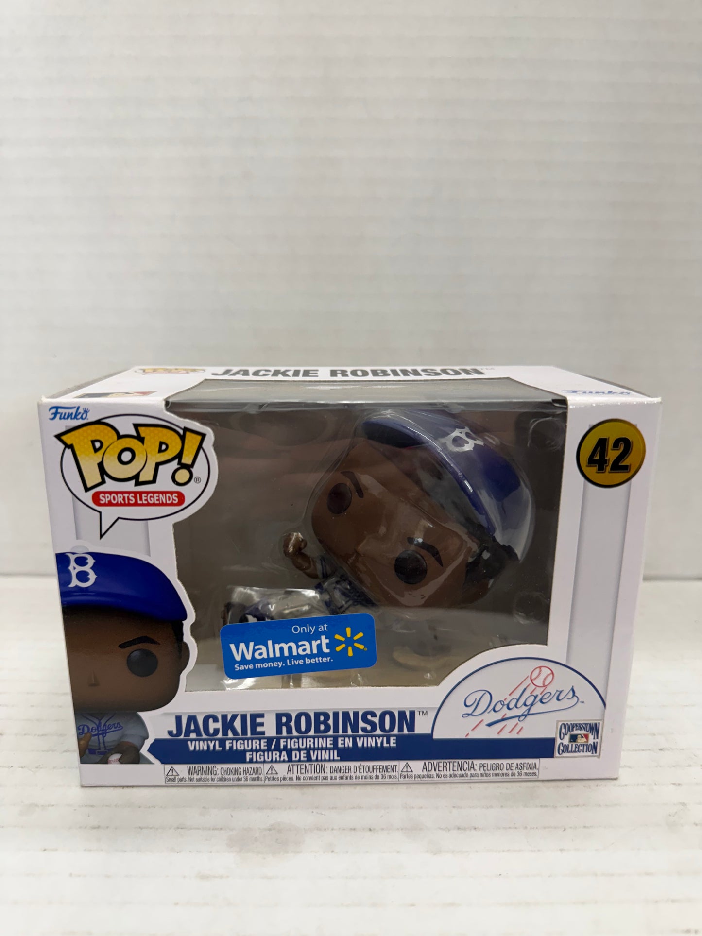 Funko Pop! Sports Legends #42 Jackie Robinson Brooklyn Dodgers Sliding - Walmart