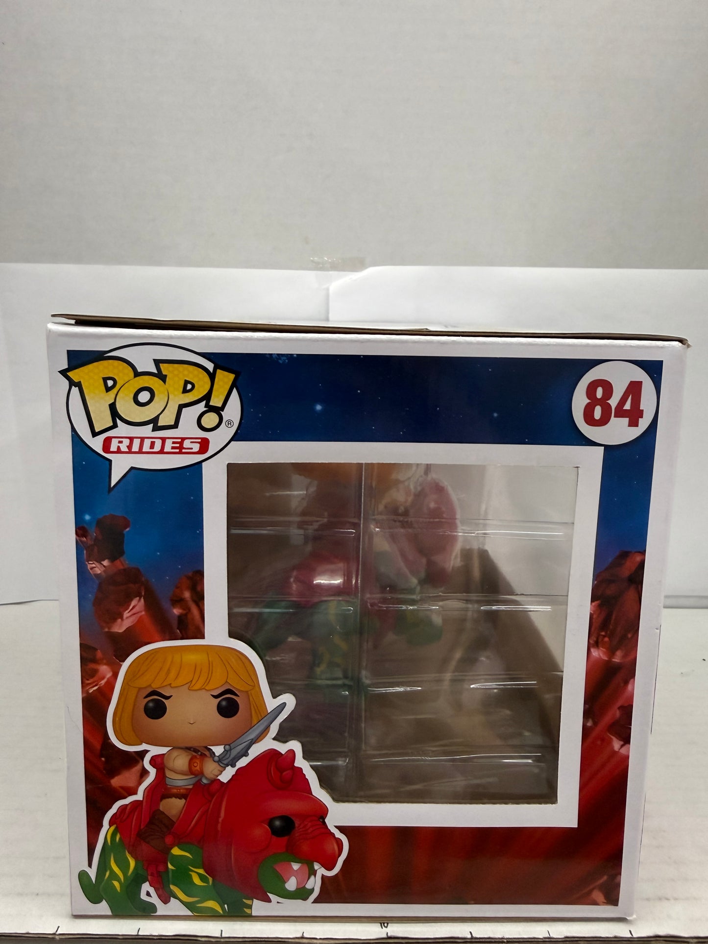 Funko Pop! Rides: Masters of the Universe - He-Man on Battle Cat #84