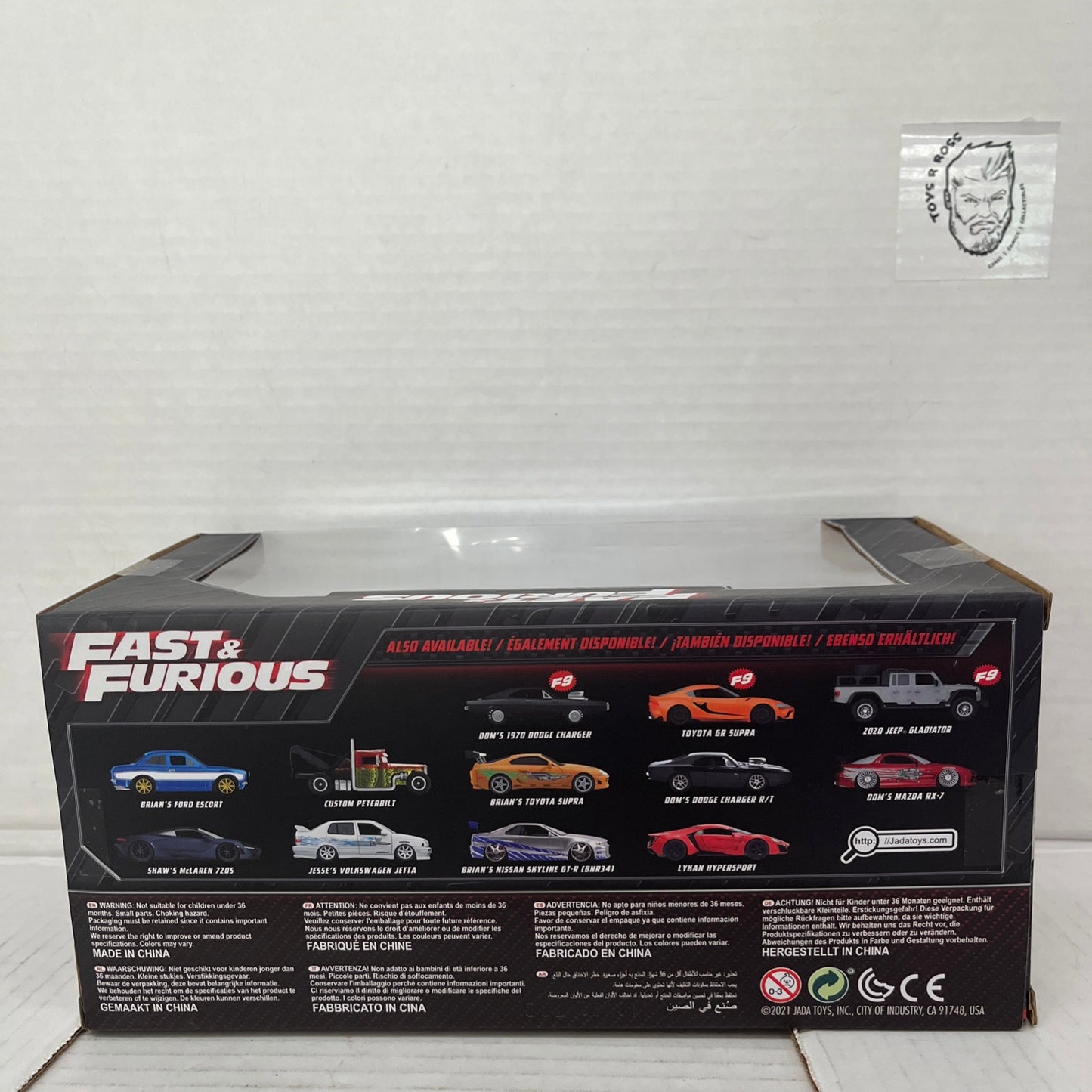Jada Toys 1:24 Fast & Furious - Brian's Ford Escort New Sealed