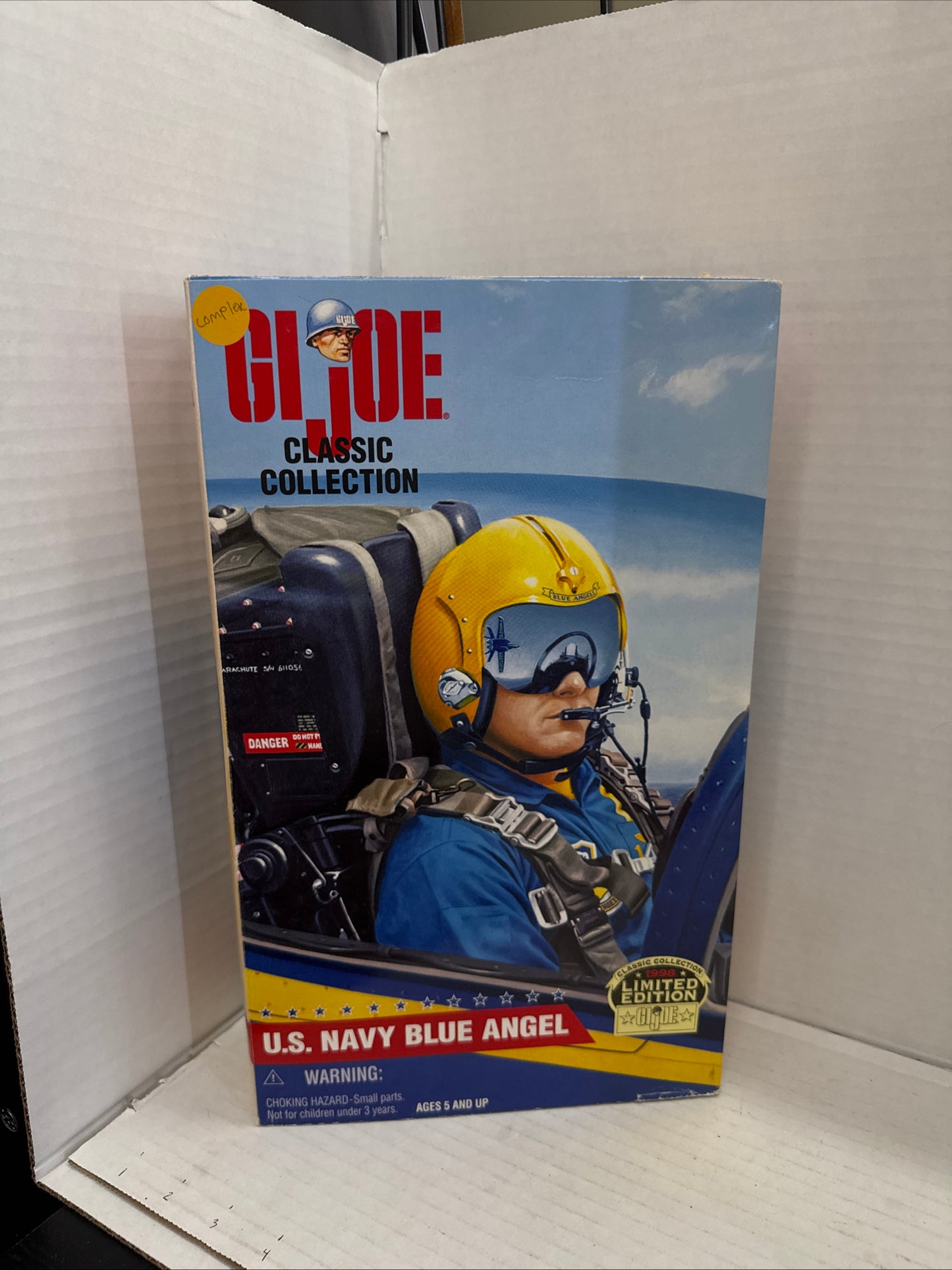 GI JOE US Navy Blue Angel Pilot Classic Collection Limited Edition 1998