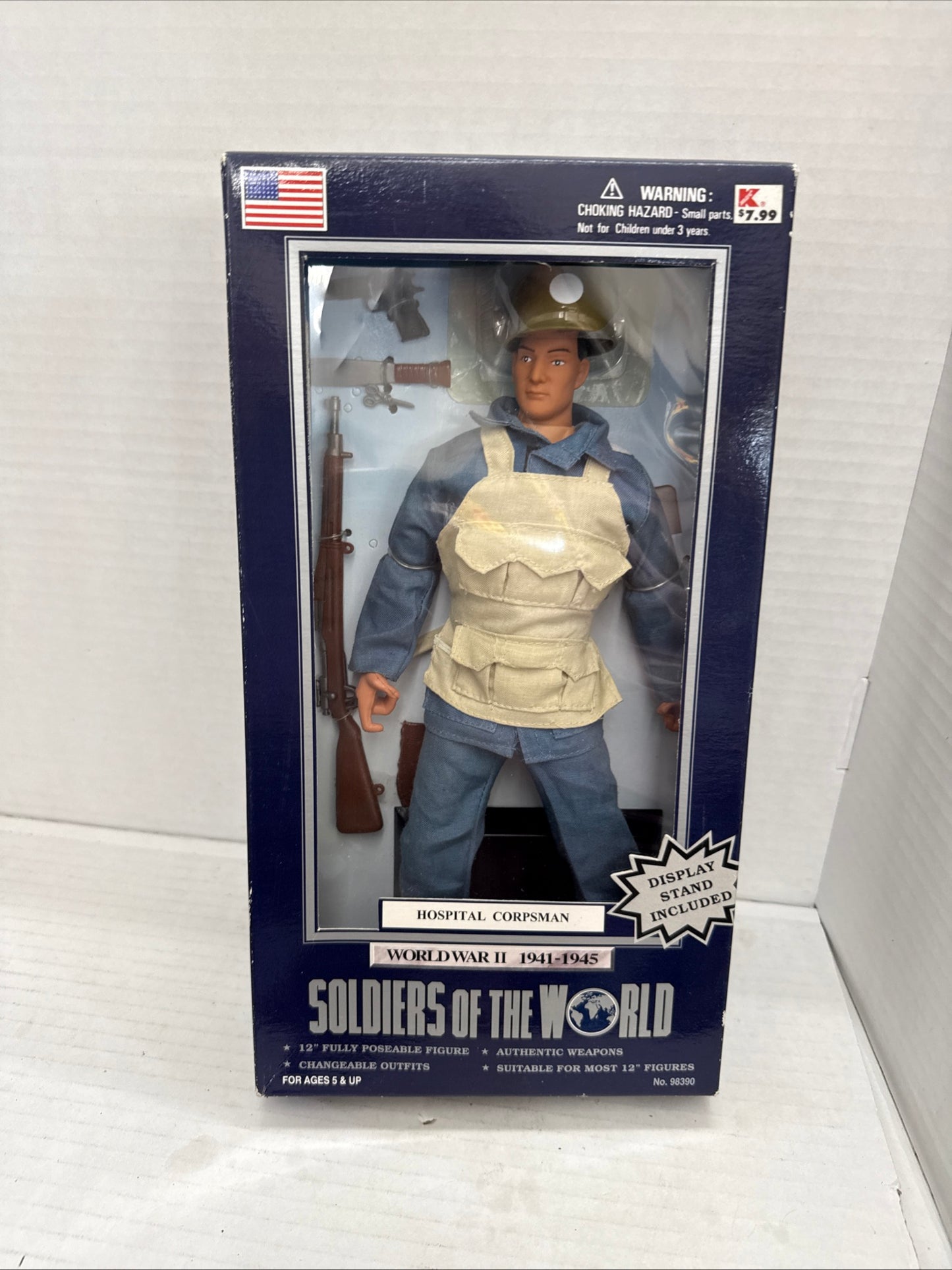 Soldiers Of The World WWII Hospital Corpsman Navy USN Sailor Ex Cond w Box