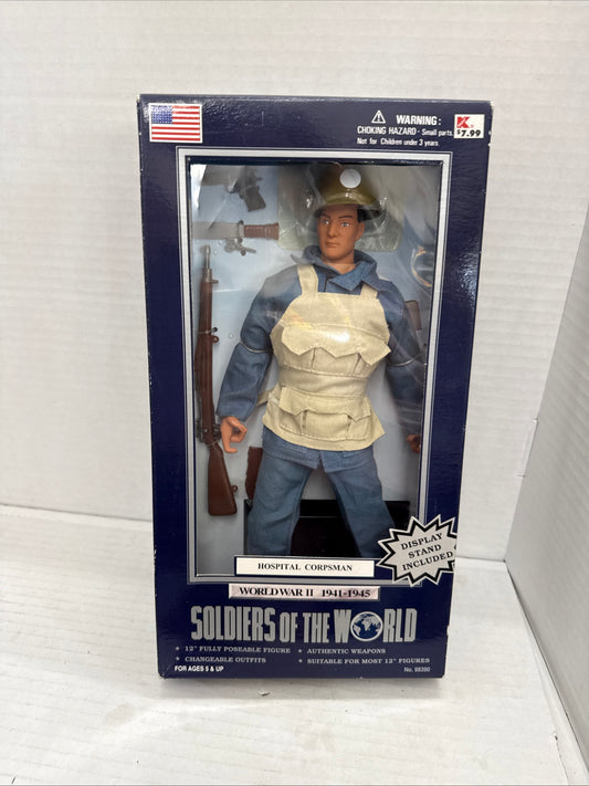 Soldiers Of The World WWII Hospital Corpsman Navy USN Sailor Ex Cond w Box