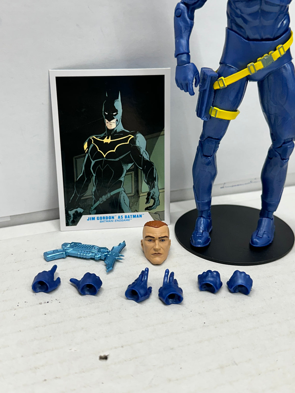 DC Multiverse Jim Gordon As Batman 7" Action Figure Endgame McFarlane Platinum