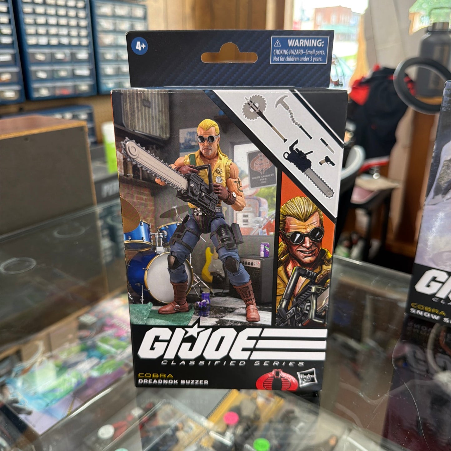Hasbro G.I. Joe Classified Series Cobra Dreadnok Buzzer 6 inch Action Figure