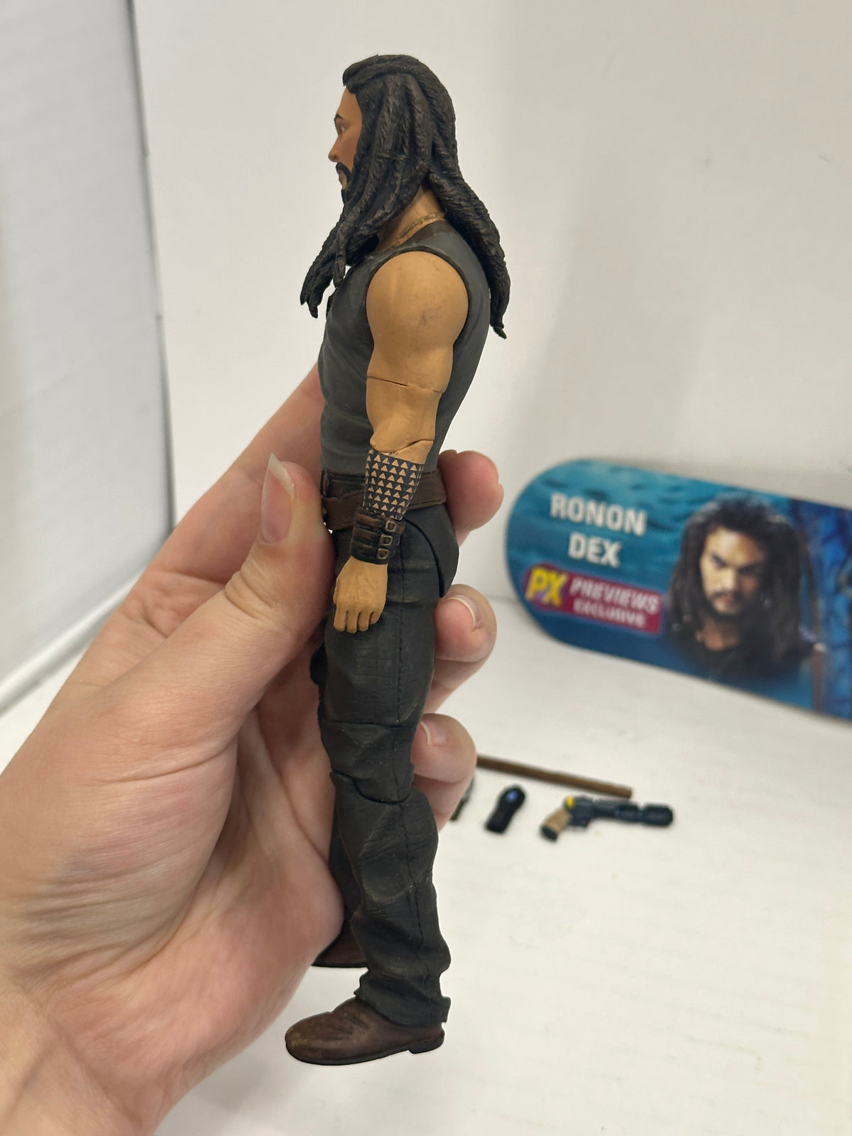RONON DEX (JASON MOMOA) STARGATE ATLANTIS 7" ACTION FIGURE DIAMOND SELECT TOYS
