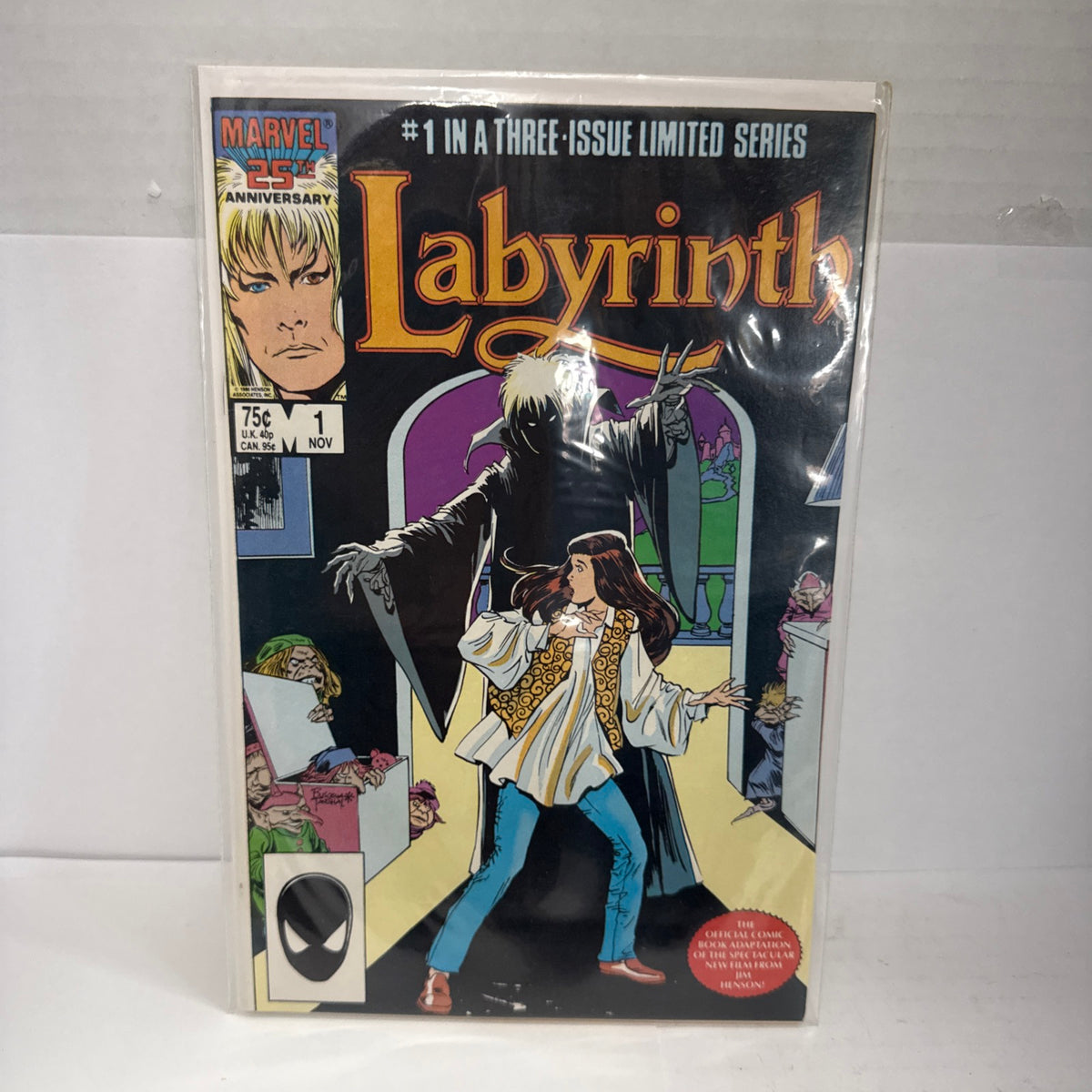 Labyrinth #1 (David Bowie/Jennifer Connelly) Marvel Comics NM {Generations}