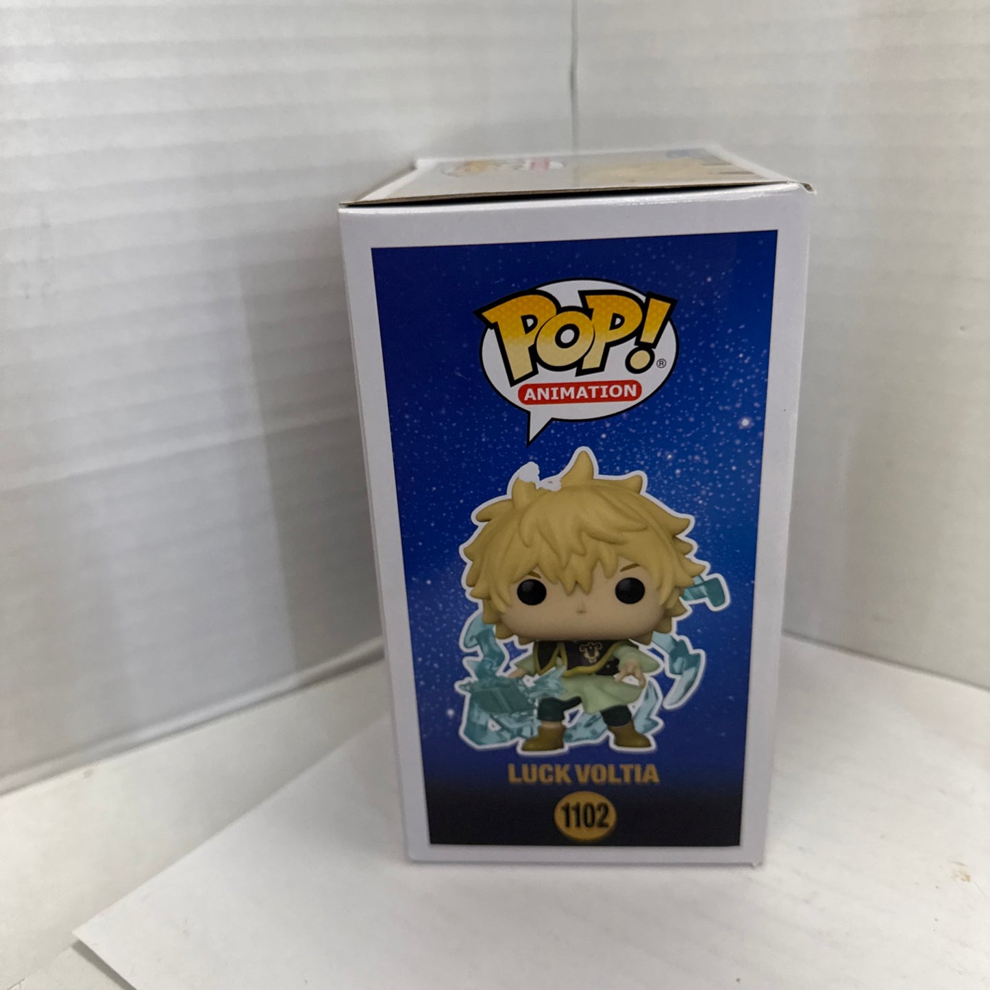 Funko Pop! Vinyl: Black Clover Luck Voltia Limited Glow Chase AAA Anime #1102